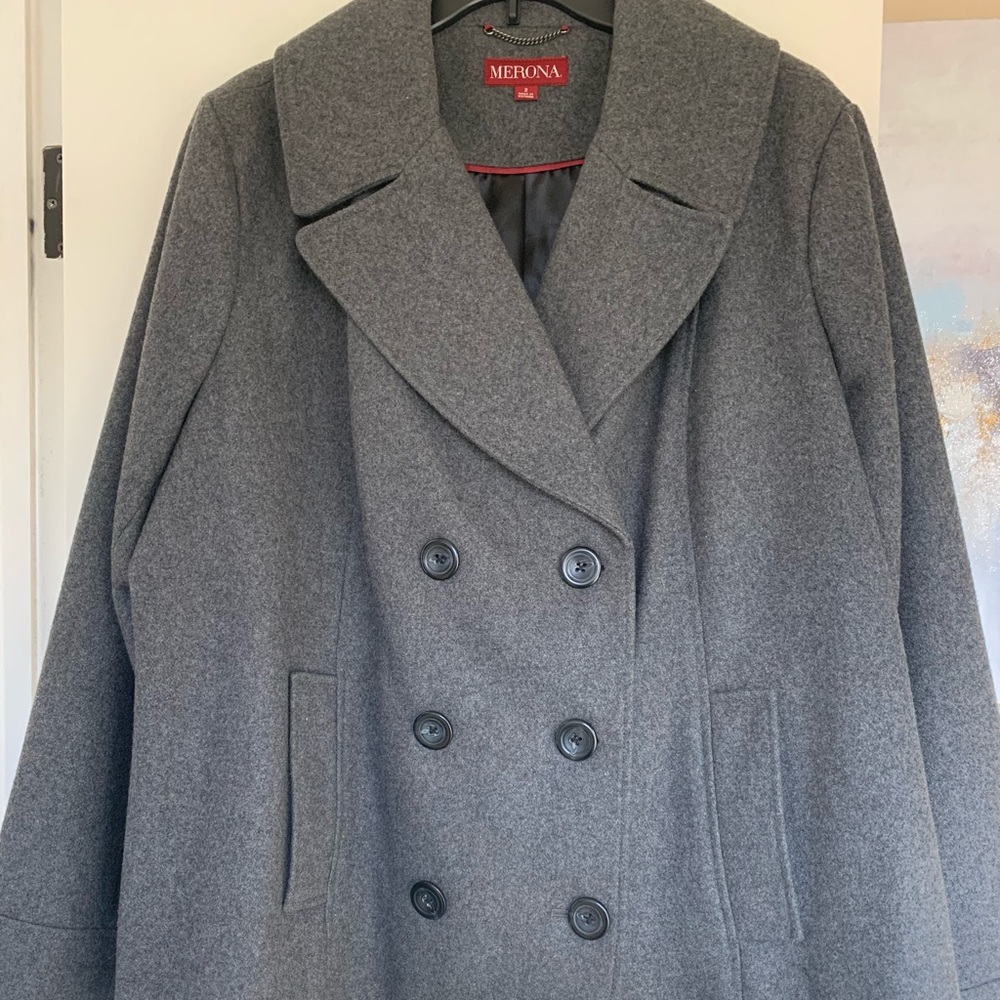 Merona Gray Pea Coat